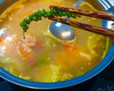 Hình bước làm 1 của món Lẩu Hải Sản