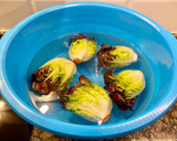 Foto del paso 2 de la receta: Ensalada con cogollos “pie de roble”, atún y anchoas