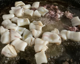 Foto del paso 7 de la receta: Paella de frutos del mar con gambones congelados