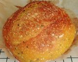 Foto langkah ke 14 dari resep Kunyit Jinten Hitam Sourdough Bread.