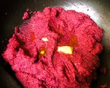 A picture of step 4 of Red Dragon Fruit Sooji Modak.
