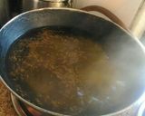 A picture of step 1 of SweetCorn and Maize Flour cheesy khicha.