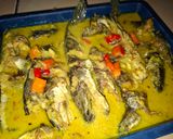 Foto langkah ke 6 dari resep Ikan Gabus kuah santan (bumbu simpel/resep keluarga).