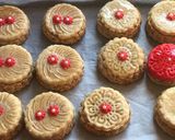 A picture of step 6 of Almond pastries dussehra.