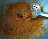A picture of step 8 of Paneer Pasanda.