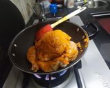 A picture of step 2 of Chicken Chargah.