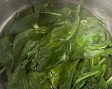 A picture of step 1 of Palak Paratha.