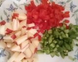 A picture of step 5 of Quinoa Salad with Chick peas.