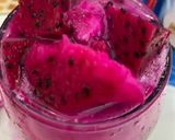 Foto langkah ke 4 dari resep Lemon Ice Dragon Fruit.