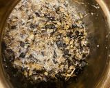 A picture of step 2 of Banana blossom(vazhaipoo poriyal) fry.