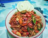 Foto langkah ke 5 dari resep Balado teri kulit melinjo.