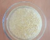 A picture of step 1 of Moong dal namkeen.