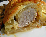Foto del paso 7 de la receta: Solomillo wellington con salsa de manzanas y setas