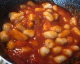A picture of step 8 of Sardinian Gnocchetti alla Norma.
