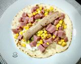 Foto del paso 6 de la receta: Wrap de pavo y queso cottage con aguacate y ventresca