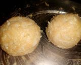 A picture of step 3 of Rice chocolate ladoo.