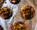 Foto del paso 3 de la receta Minipizza de berenjenas con pinchitos 🍕