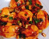Hình bước làm 3 của món Trứng nướng nước mắm