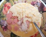 Foto langkah ke 3 dari resep Omelette makaroni.