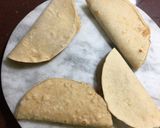 A picture of step 12 of Capsicum Corn stuffed Wheat Flour Tacos.