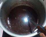 Foto langkah ke 3 dari resep Puding Lapis Coklat.