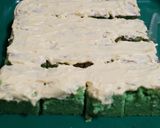 Foto langkah ke 8 dari resep Cake Tahu Susu Pandan.