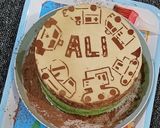 Foto langkah ke 11 dari resep Pandan Melaka Cheesecake Tanpa Terigu Part 2.