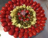 Une image de l'étape 8 de Salade de tomates cerises, concombre,câpres italiennes et basilic en fleur.