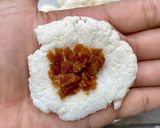 Foto langkah ke 2 dari resep Kemplang / singkong isi gula aren.