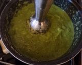 Foto del passaggio 3 della ricetta Gamberoni su crema di piselli