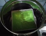 Foto langkah ke 6 dari resep Brownis pandan kukus.