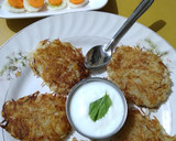 A picture of step 4 of Hash Browns.
