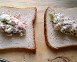 A picture of step 3 of Rawa Veg Open Sandwich.