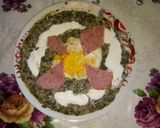 Pas rețetă Spanac cu ou și cu parizer 2 fotografie