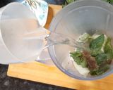 A picture of step 2 of Cucumber Cooler.