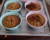 Foto langkah ke 4 dari resep Banana Oat Muffins (Muffin Oat Pisang).