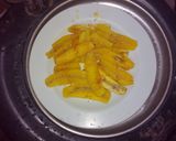 A picture of step 2 of Fried Plantain with Mushroom.