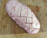 Foto del paso 7 de la receta: Magret de pato con cebolla caramelizada y compota de manzana