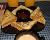 A picture of step 7 of Cheese Toast.