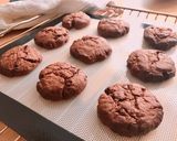 Hình bước làm 7 của món 💚 Bánh Brownie Cookies & Hạt Sô Cô La Đen