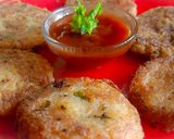 आलू टिक्की (aloo tikki recipe in marathi) रेसिपी स्टेप 3 फोटो 