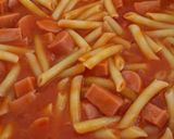 Foto del paso 7 de la receta: Pasta con salchichas (espagueti)