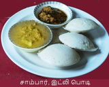 A picture of step 5 of Pearl millet (bajra in Hindi, kambu in Tamil) Idli.
