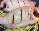 Hình bước làm 4 của món Cá điêu hồng hấp muối