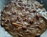 Foto langkah ke 7 dari resep Daging Sapi Masak Kecap.