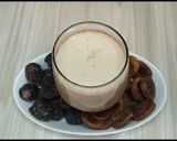 A picture of step 6 of Date fig and chocolate milkshake.