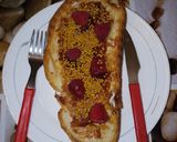 Foto del paso 2 de la receta: Tostada con mermelada de higos, polen y frutos rojos, remedio medicinal