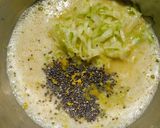 Foto del paso 2 de la receta: Pancake Fit de zucchini y chía❤️