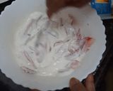 A picture of step 3 of Strawberry cream.