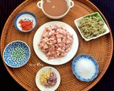 Hình bước làm 1 của món Thịt kho ruốc sả